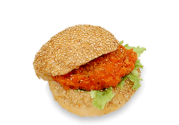 フライドチキンバーガースパイシーレッド